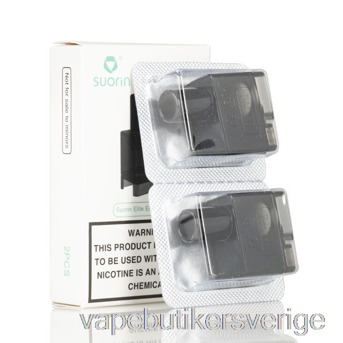 Vape Sverige Suorin Elite Ersättningsskidor 3.1ohm Elite Pods